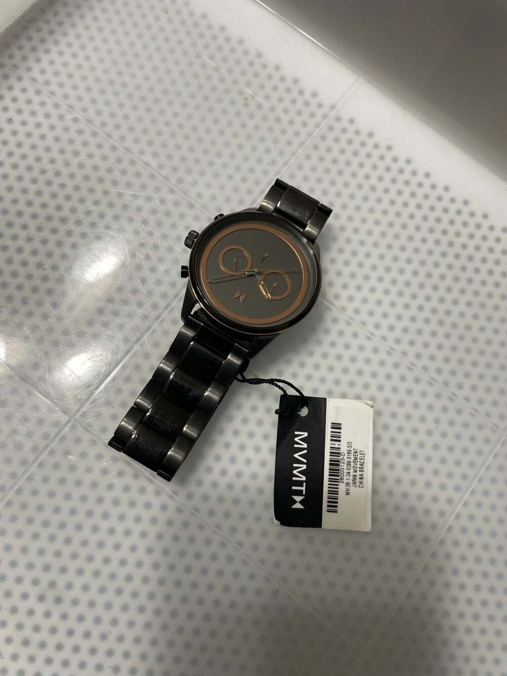 MVMT Powerlane Chronograph Gunmetal Grey Men's Watch 28000123-D